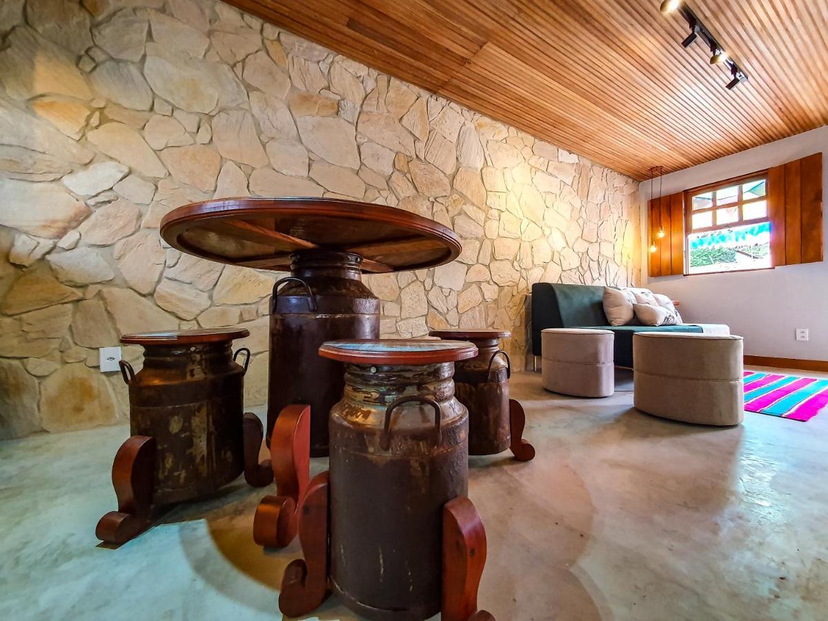 Casita Amarela Na Rua Mais Charmosa De Mucuge - Ba Villa Екстериор снимка