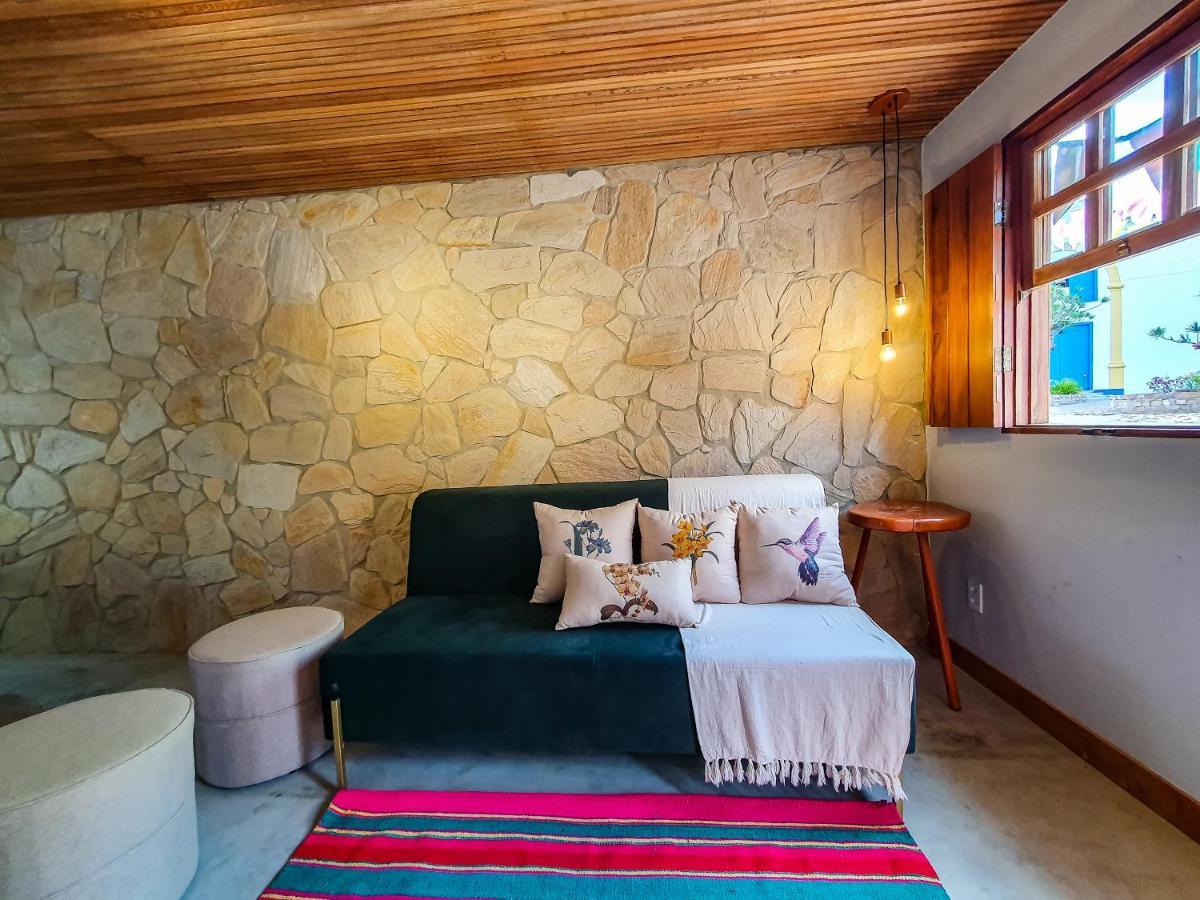 Casita Amarela Na Rua Mais Charmosa De Mucuge - Ba Villa Екстериор снимка