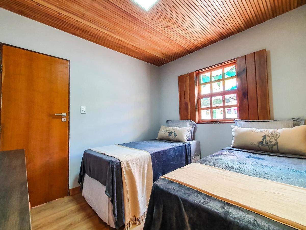 Casita Amarela Na Rua Mais Charmosa De Mucuge - Ba Villa Екстериор снимка